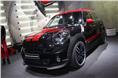 Mini Countyman JCW is another newbie at Geneva, and is the first JCW model with optonal auto 'box.